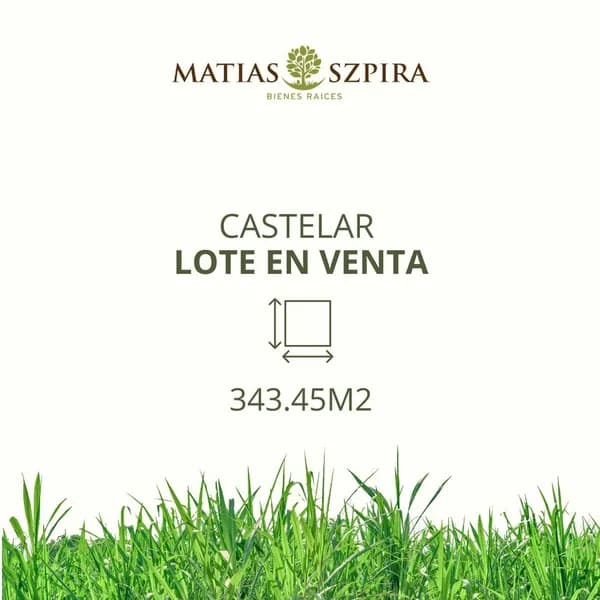 Terreno en venta · Castelar Norte, Castelar, Morón, GBA Oeste, Provincia de Buenos Aires Terreno en venta · Castelar Norte, Castelar, Morón, GBA Oeste, Provincia de Buenos Aires