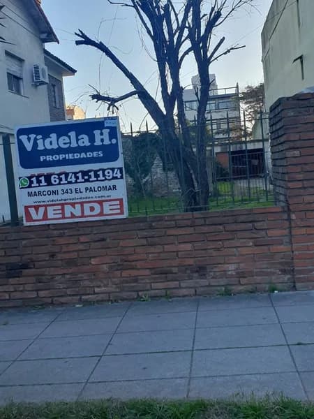 Terreno en venta · El Palomar, Morón, GBA Oeste, Provincia de Buenos Aires Terreno en venta · El Palomar, Morón, GBA Oeste, Provincia de Buenos Aires