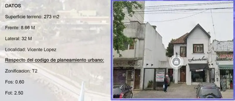 Terreno en venta · Vicente López, Vicente López, GBA Norte, Provincia de Buenos Aires Terreno en venta · Vicente López, Vicente López, GBA Norte, Provincia de Buenos Aires