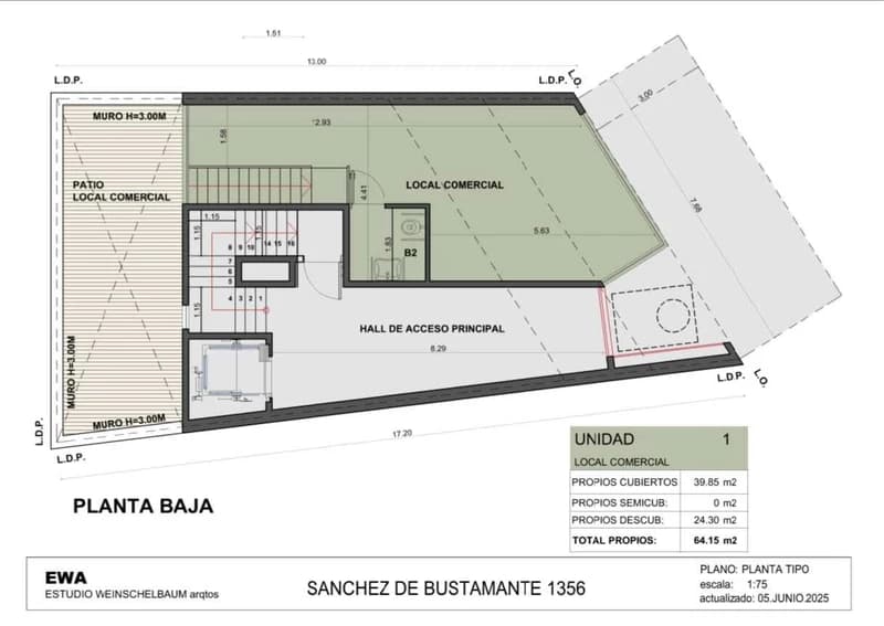 Terreno en venta · Recoleta, CABA Terreno en venta · Recoleta, CABA