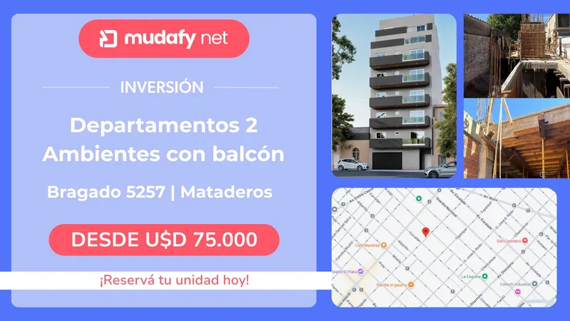 Departamento en venta · Mataderos, CABA Departamento en venta · Mataderos, CABA